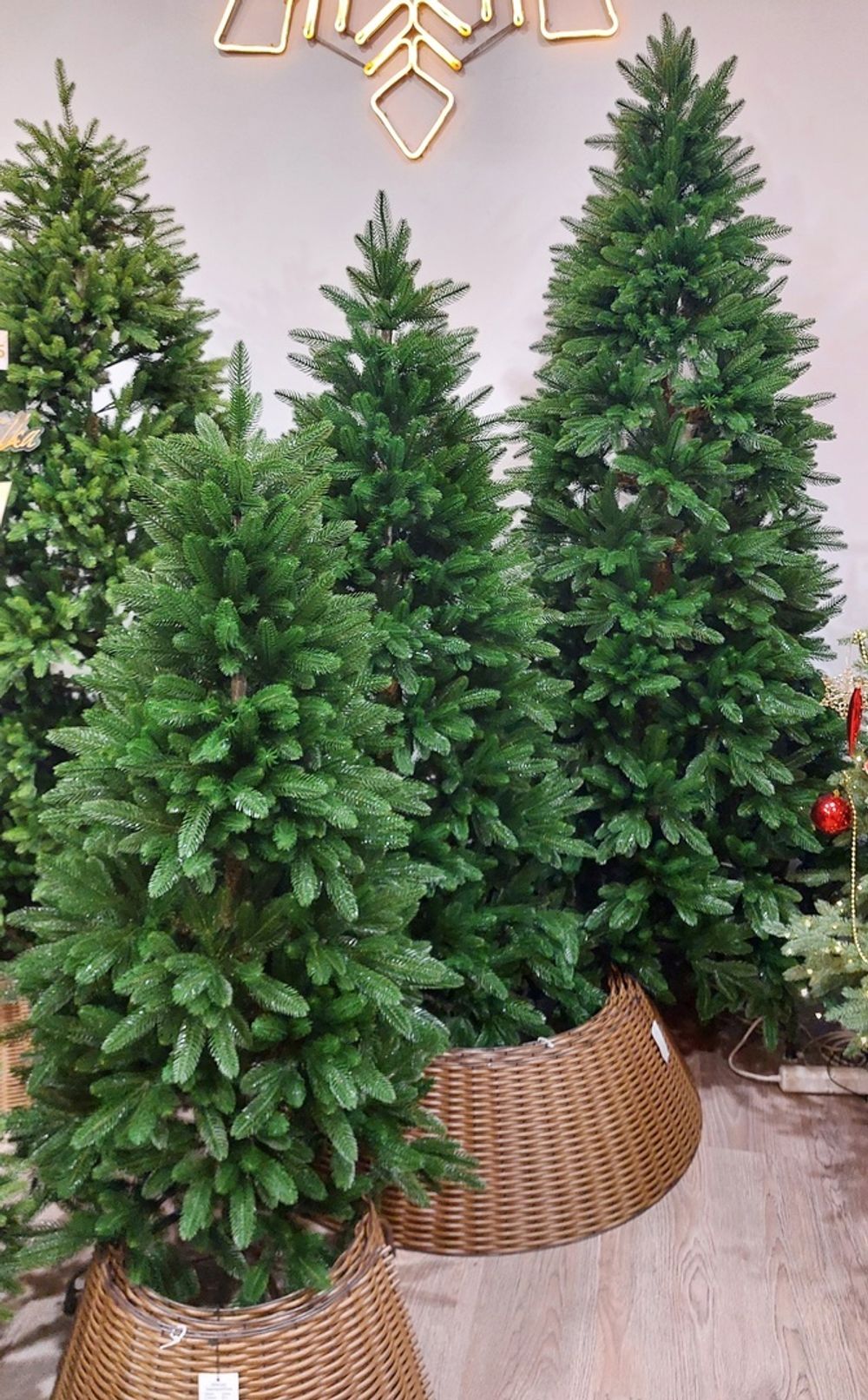 Ель искусственная «Барбара» (Литая хвоя) 150 см / 1,5 м