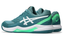 Мужские кросовки для Padel Asics Gel-Dedicate 8 Padel - misty pine/white