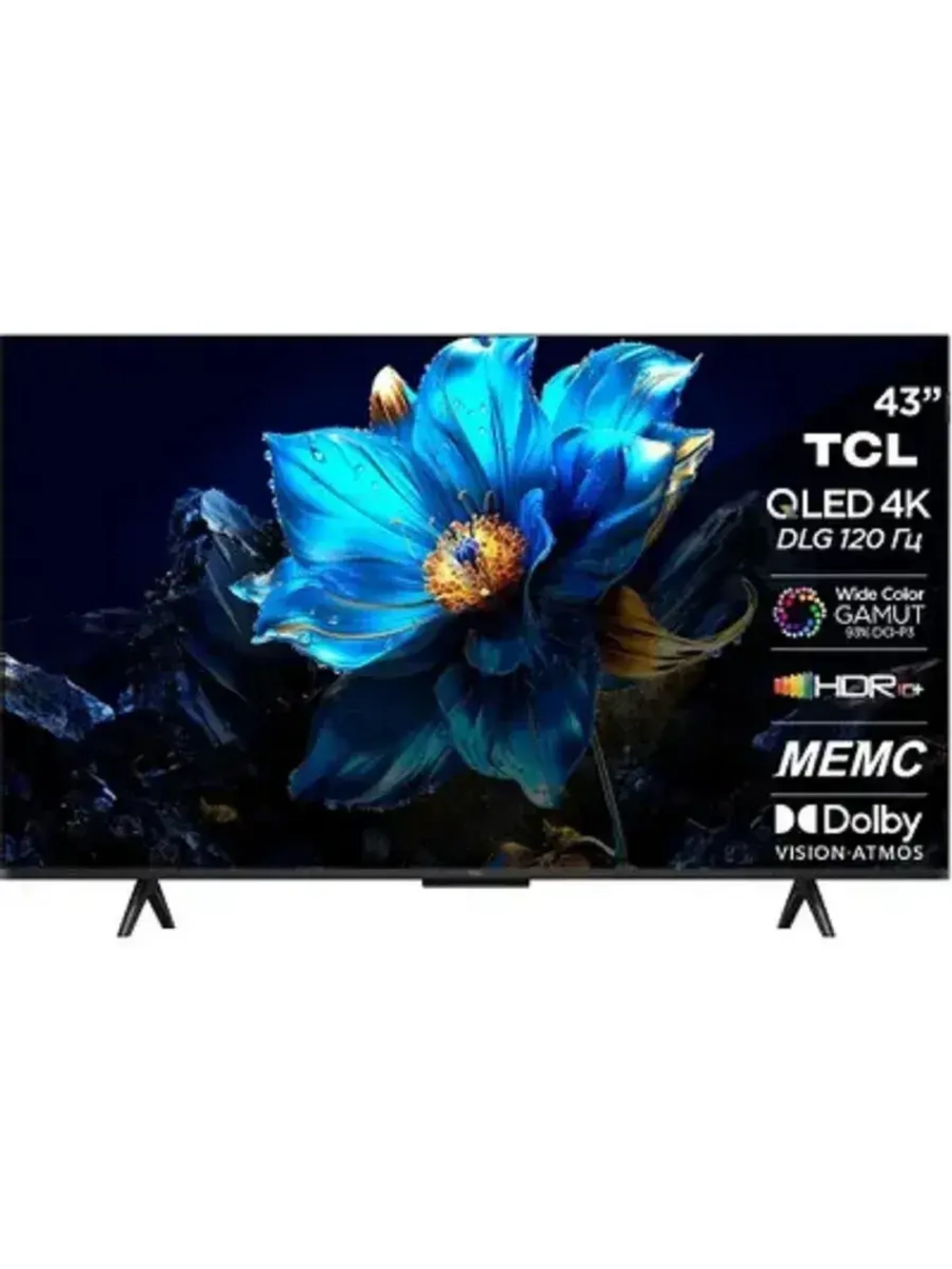 Телевизор 43" 43P7K,Чёрный