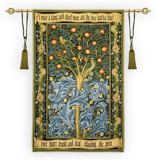 Гобеленовое панно Дятел 88х136 см