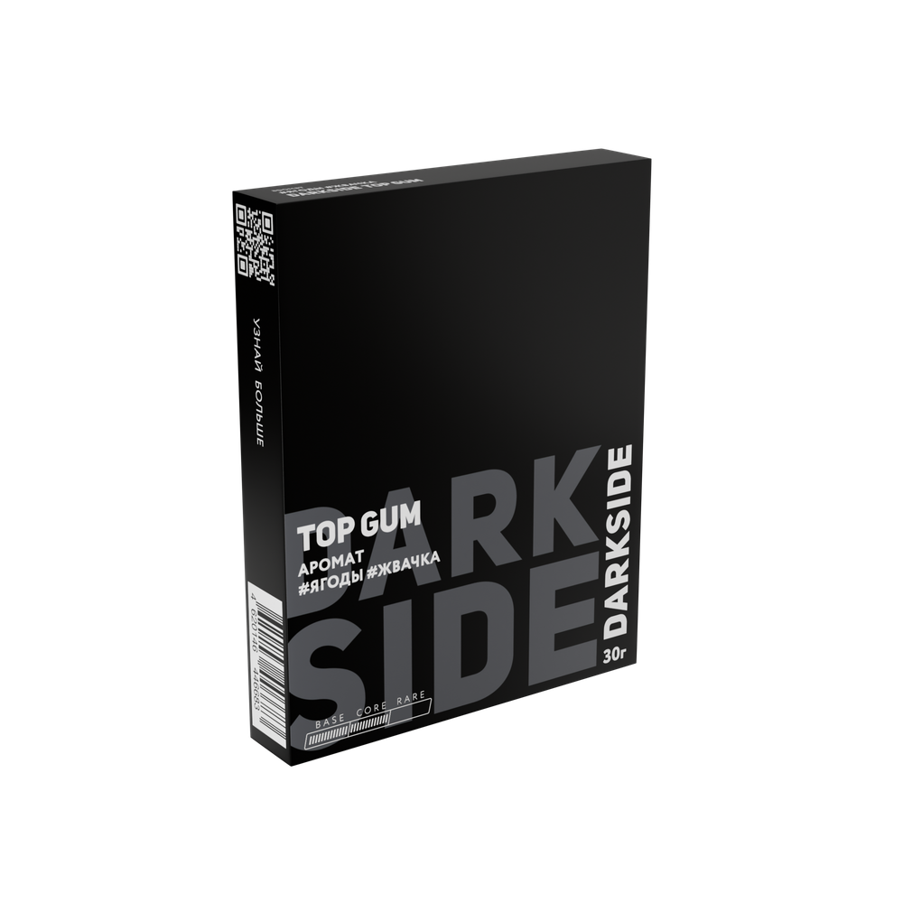 М. Табак для кальяна Dark Side &quot;Top Gum&quot; (Арбузно-клубничная жвачка) 30гр