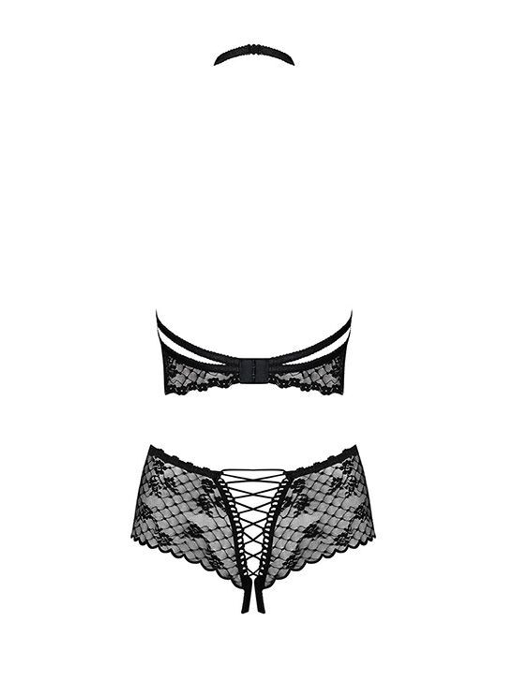 Соблазнительный комплект Nettsy с открытым топом
