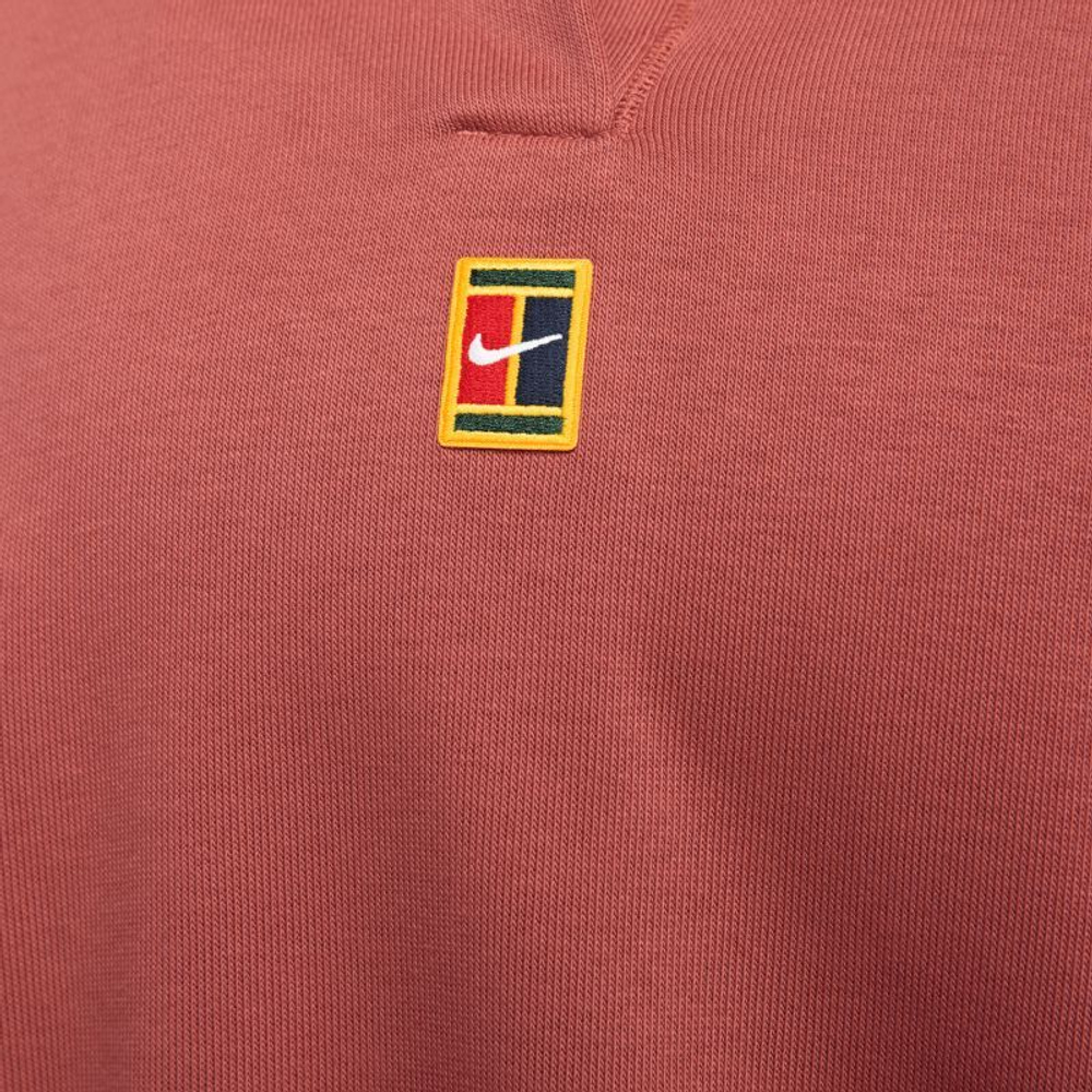 Женская теннисная куртка Nike Court Dri-Fit Heritage Tennis Polo - Brown