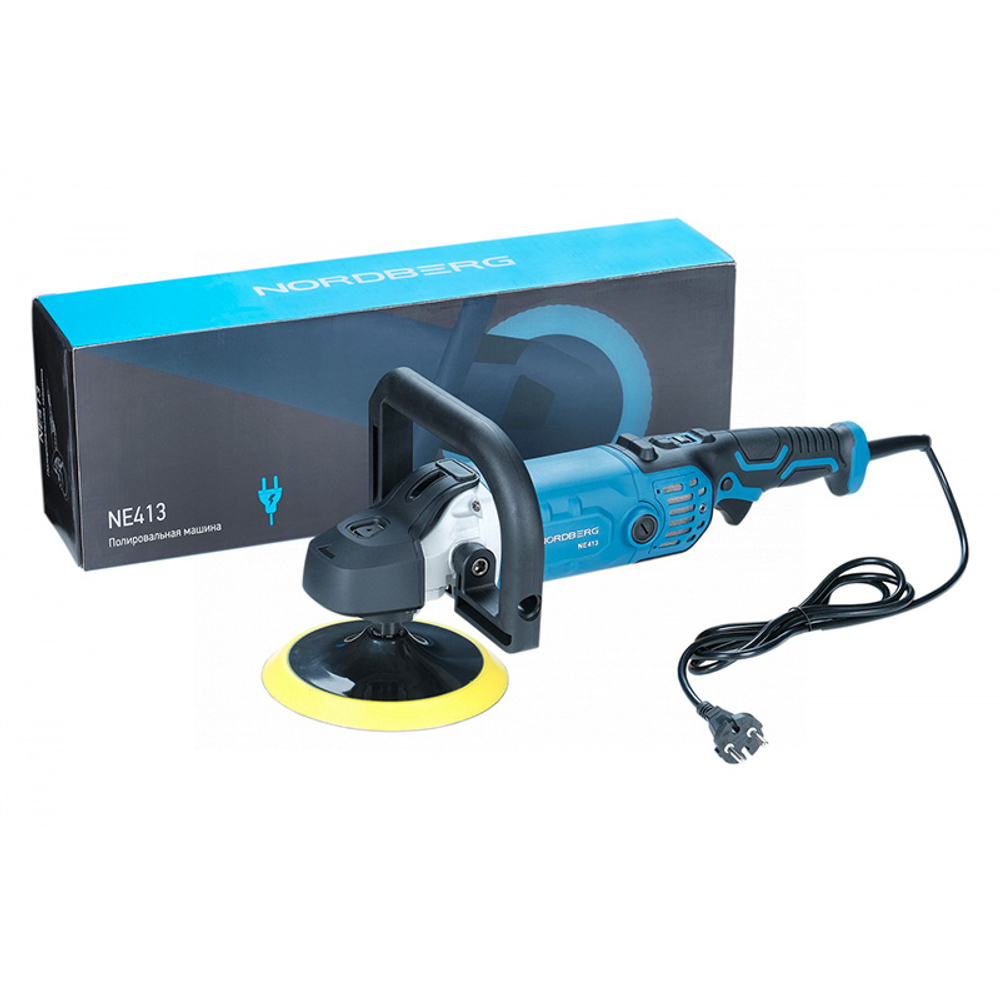 NORDBERG (NE413) Полировальная машинка, диск 180 мм, 600-3500 об/мин