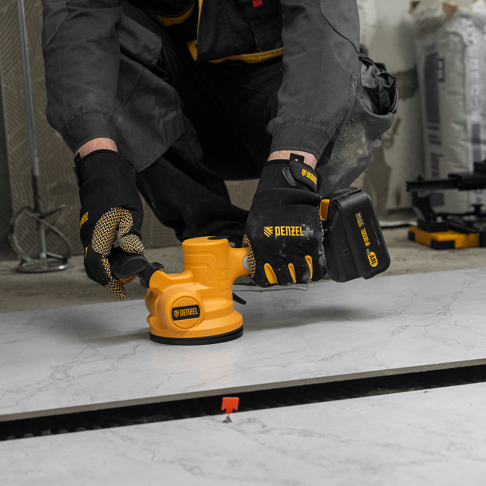 Машина для укладки плитки TTM-130-0, 18В Li-Ion Denzel