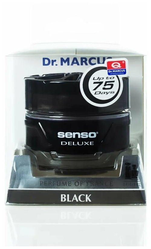 АРОМАТИЗАТОР DR.MARCUS  SENSO DELUXE (BLACK) 50ML