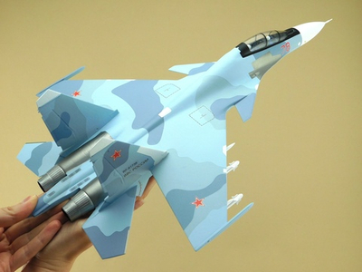 Модель самолета Су-30СМ (М1:48, ВВС России, RF-81738, 78)