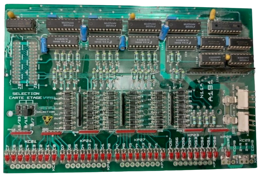 Плата этажей N11A A191 MONITOR.