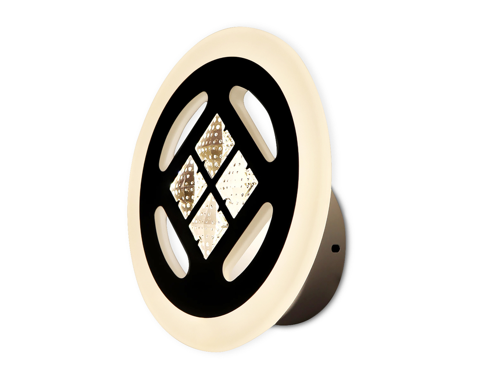 Настенный светодиодный светильник FA2955 WH белый 4200K/3000K/6400K 20W 200*200*70