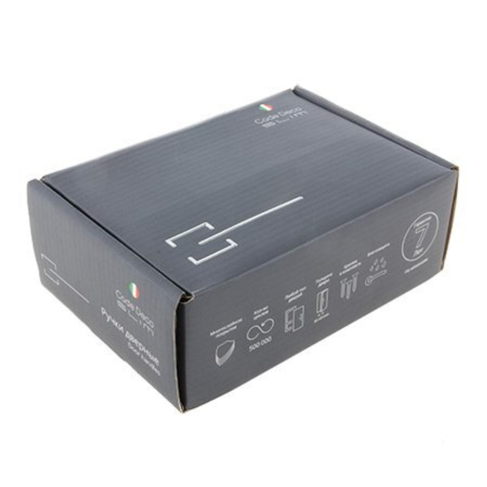 РУЧКИ ДВЕРНЫЕ CODE DECO SLIM H-30111-A-WM/W