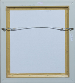 Меньшиков В. М. Пушкин и цыганка. СССР. 1990-е.Бумага, литография. Мягкий лак.