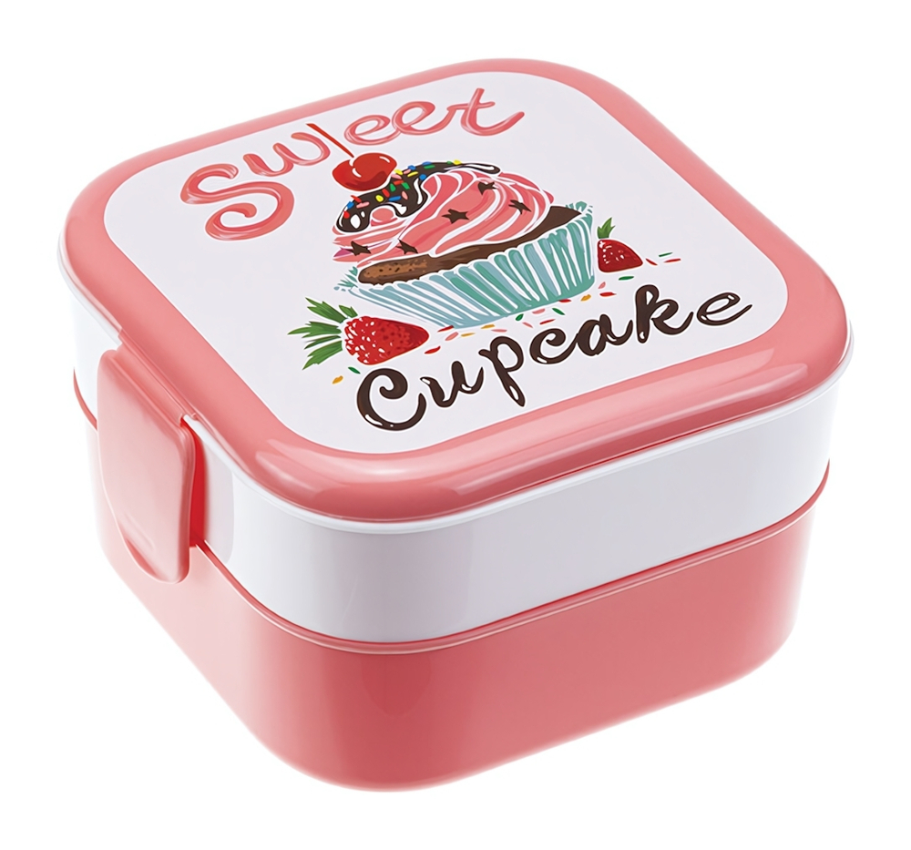 Контейнер для обеда (0,4+0,4л)