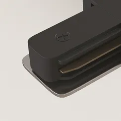 Коннектор прямой Unity встраиваемый черный Technical tra002c-11b