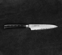 Tamahagane Универсальный нож Tsubame Black 12см.