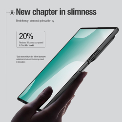 Чехол с MagSafe и держателем для S Pen от Nillkin для Samsung Galaxy Z Fold 7, серия Super Frosted Shield Fold Magnetic