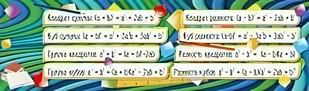 Закладка Шпаргалка 6х21см