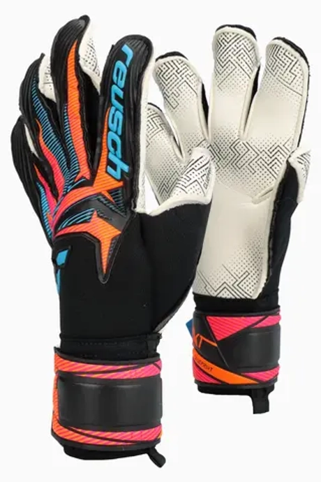 Вратарские перчатки Reusch Attrakt Advance Evolution Glueprint - черный
