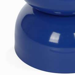 Кофейный столик Prosper Ø32х42, синий глянец