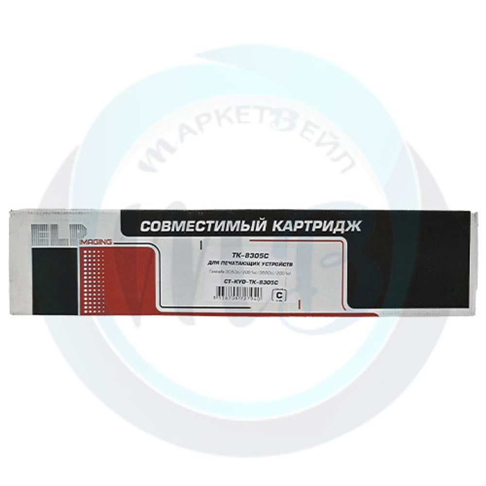 Тонер-картридж ELP, аналог Kyocera TK-8305C для TASKalfa 3050ci/3051ci/3550ci/3551ci cyan (15K)