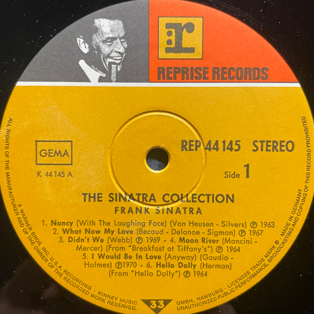 Frank Sinatra ‎– The Sinatra Collection (Германия 1971г.)