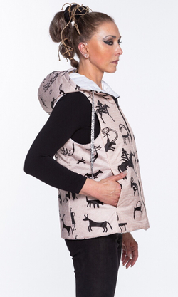 Двусторонний жилет "Петроглиф"