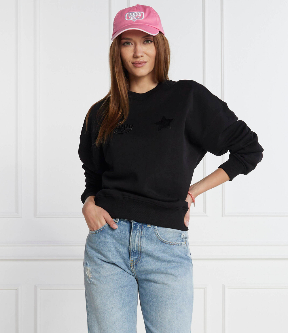 Худи Chiara Ferragni - черный(75CBIT05CFT13)