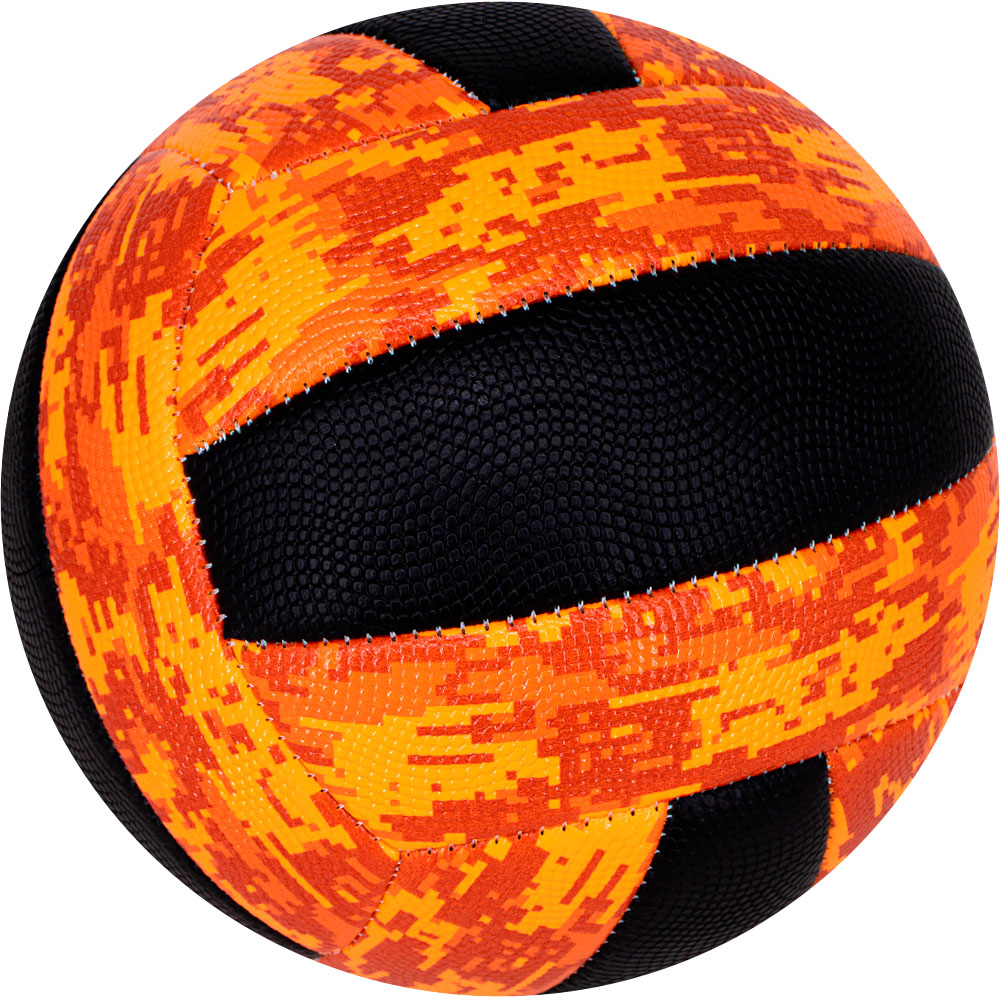 Мяч волейбольный оранжево-черный Cool Baby
