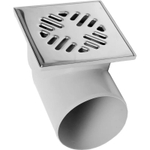 Трап горизонтальный 150х150 мм нержавеющая сталь d=110 мм