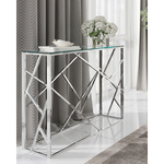 Консоль АРТ ДЕКО 115*30 серебро