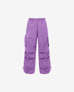 Брюки Multi pocket сиреневые