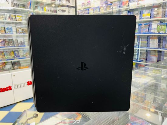 Sony Playstation 4 Slim 500Gb CUH-2108A, С коробкой, S/N: 02274524541400794  (PS4, Б/У)