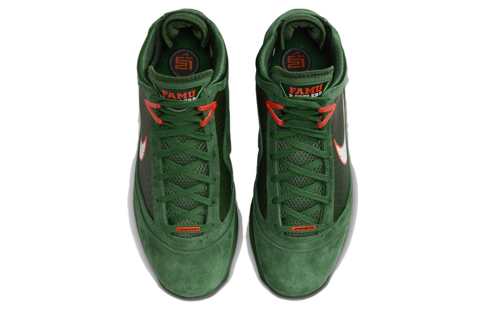 Кроссовки Famu X Nike Lebron 7 "Gorge Green"