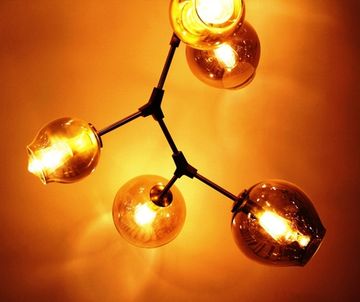 replica Lindsey Adelman 8 Branching Bubble Chandelier ( dark )