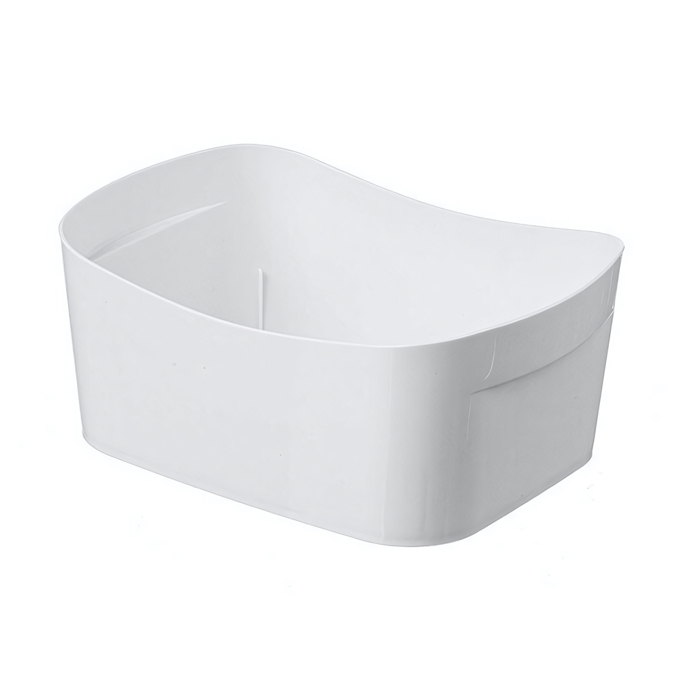 Корзинка универсальная "Poplar" 1,6л, 190х140х80мм (светло-серый)