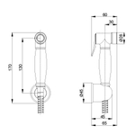 Гигиенический душ Veragio Kit VR.KIT-2223.CR хром
