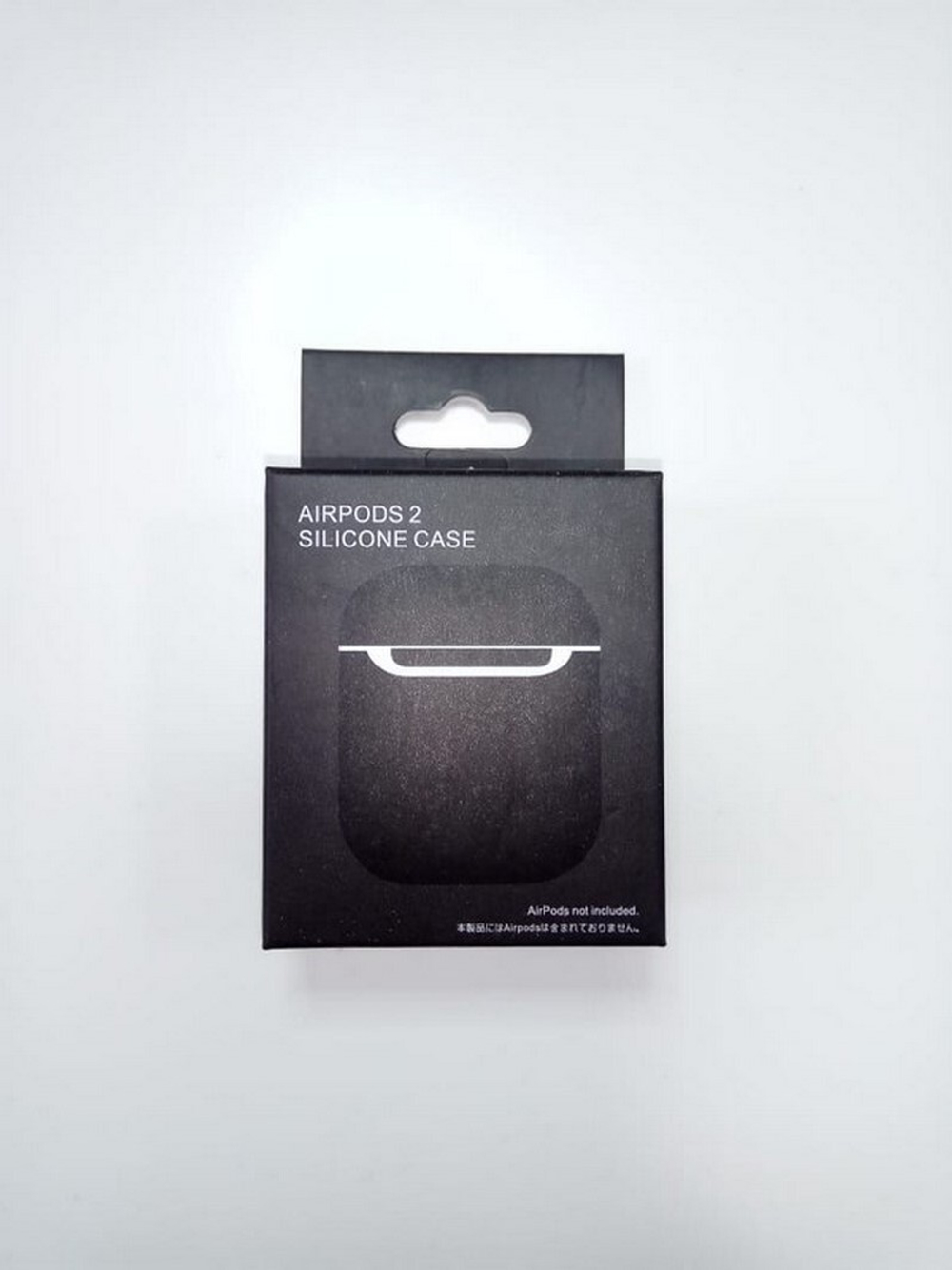 Чехол для AirPods/AirPods 2 Slim Black (черный)