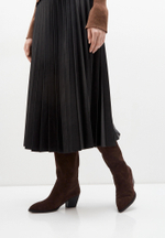 Полусапоги // Helen // Cacao // Suede