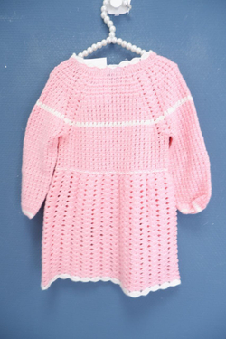 Платье вязаное на 1 год