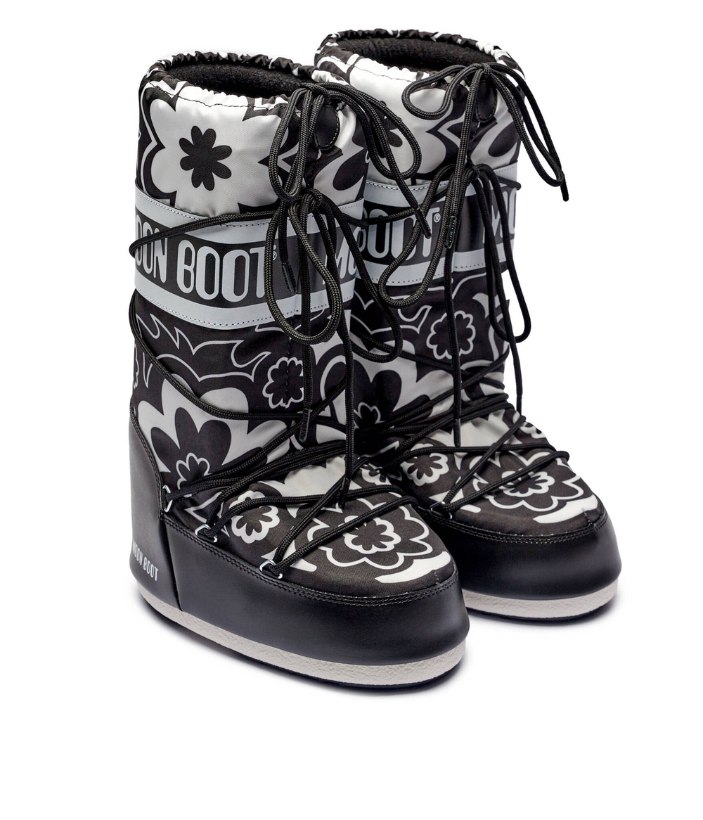 Угги ICON FLOWER Moon Boot - черный(80D1402940)