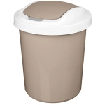Контейнер для мусора круглый»Palm «6л бежевый