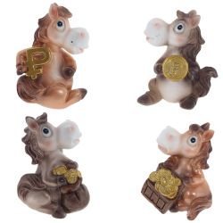 GAEM Магнит "Лошадка", L4,5 W2 H6,5 см, 4в.