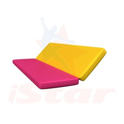 Мат "Гимнастический" - чехол ПВХ - наполнение поролон - 2x1x0.1м - СКЛАДНОЙ