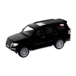 Модель 1:33 Mitsubishi Pajero 4WD Turbo, черный, откр. двери, капот и багажник, свет, звук, инерция