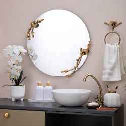 Зеркало настенное «Атлантис» Бронза