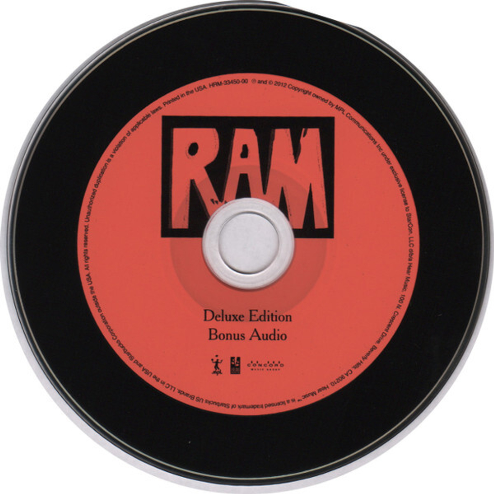 Paul And Linda McCartney / Ram (Deluxe Edition)(4CD+DVD)