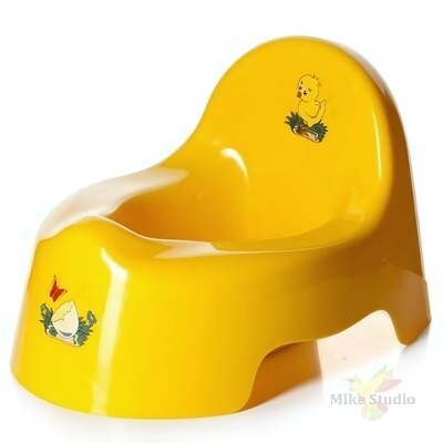 Горшок детский Жёлтый