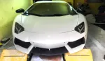 Передний бампер с карбоновой губой для LAMBORGHINI AVENTADOR LP700 Ламборгини