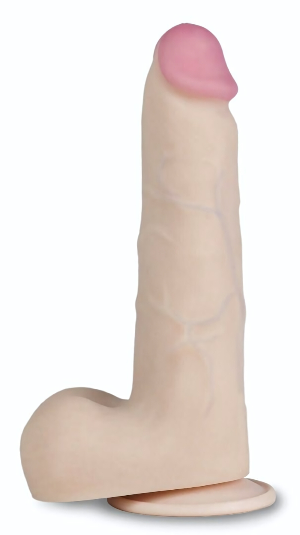 Телесный перезаряжаемый вибратор-реалистик из неоскин - 22 см. (Цвет: телесный)