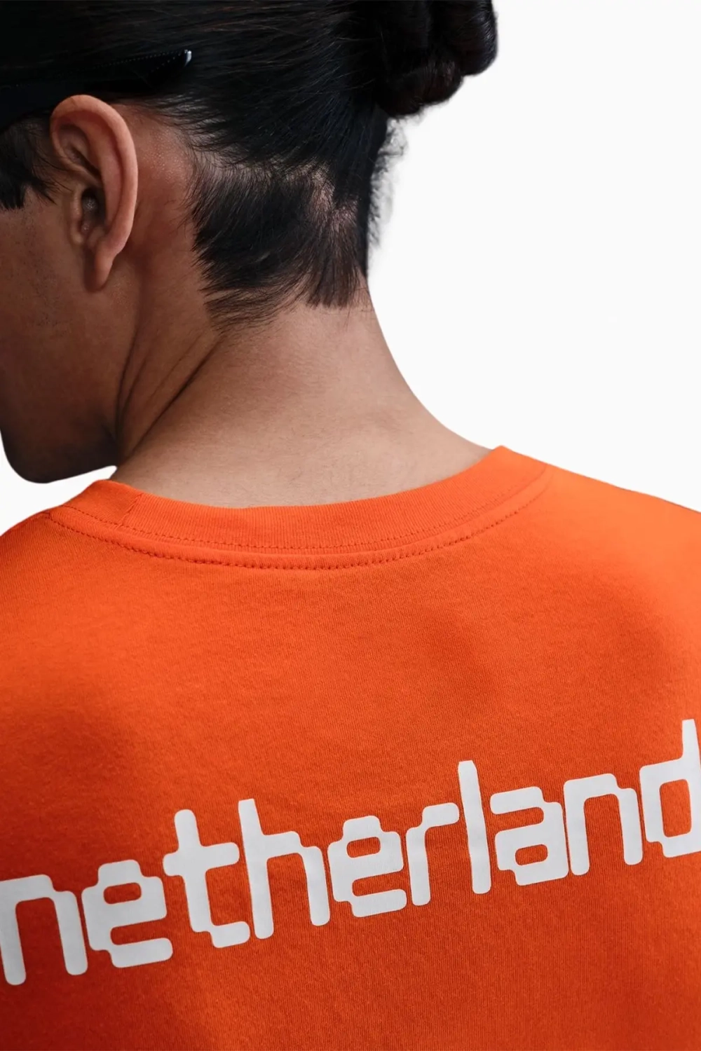 Футболка Nike Netherlands 2025 Crest Tee - оранжевый