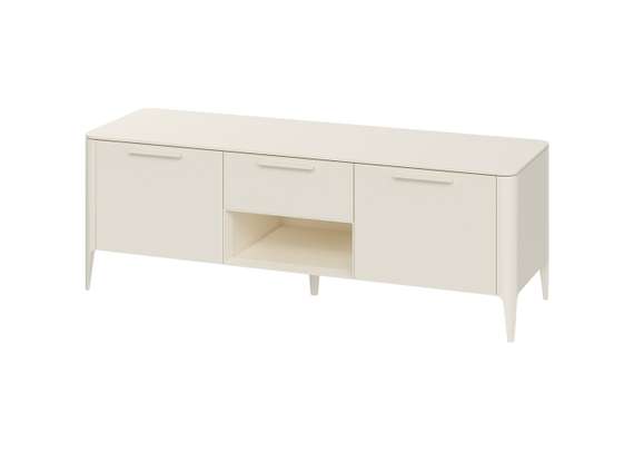 Тумба Type под ТВ ширина 160 см (молочный)